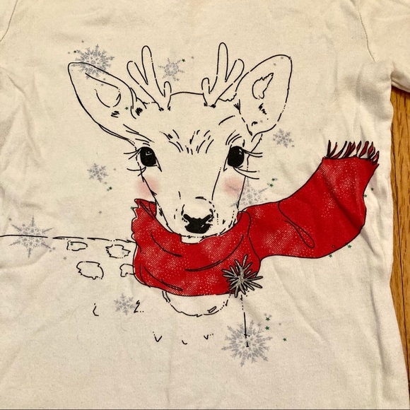 Children’s Place Pajama Set Holiday Reindeer 8 - Picture 5 of 12